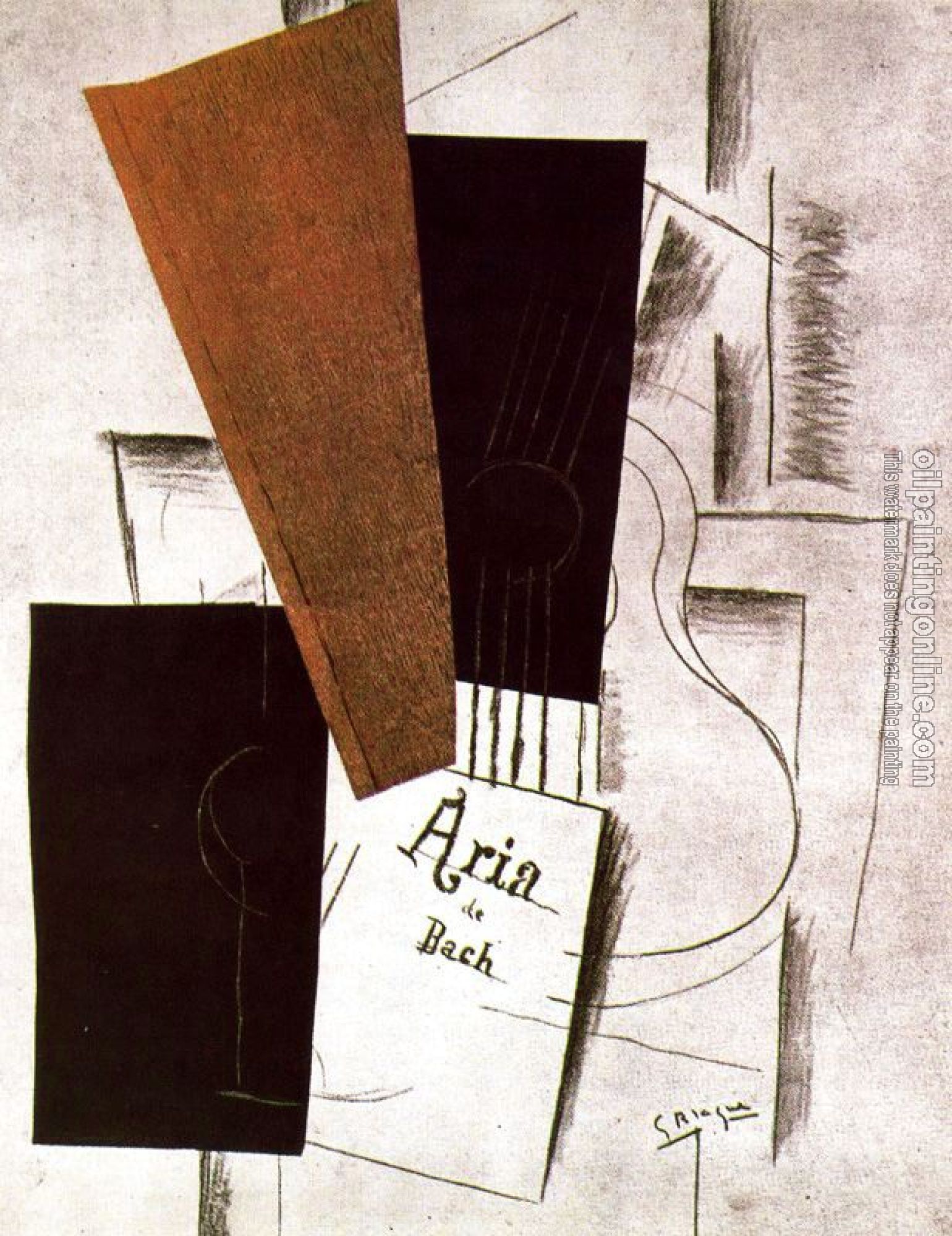 Georges Braque - Aria de Bach